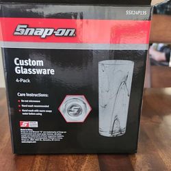 Snap-on tools glassware