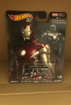 Hotwheels Volkswagen Deluxe Station Wagon Iron Man