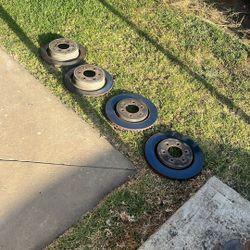 Used  Brake Rotors For A 2014 Ford Raptor 6.2 L 4 X 4