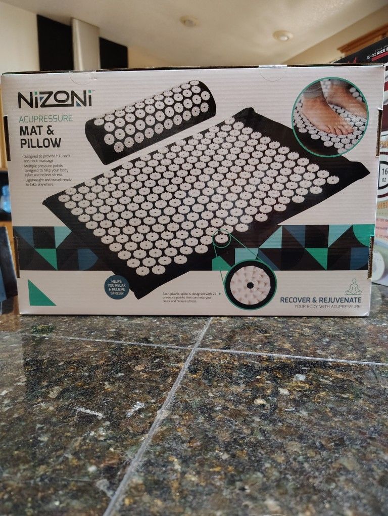 Nizoni Acupuncture Mat And Pillow