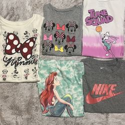 Girls Short Sleeved Shirts