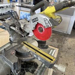 Ryobi Tss701 Miter Saw Table Saw Pre Owned Used Works Tested