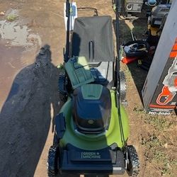 62V Brushless 22 in. Electric Cordless Battery Self- Propelled Lawn Mower with 2 4.0 Ah Batteries and Charger