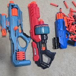 Nerf Guns $15 All Working Perfect! 