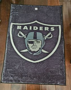 Las Vegas Raiders area rug