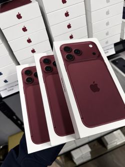 Iphone 18 Pro Max 256gb Burgundy Color Sealed