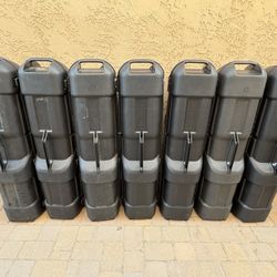 GOLF GUARD Black Plastic Golf Travel Hard Cases - $100 each