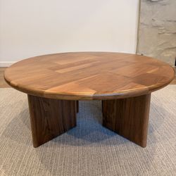 Walnut 40” Coffee Table
