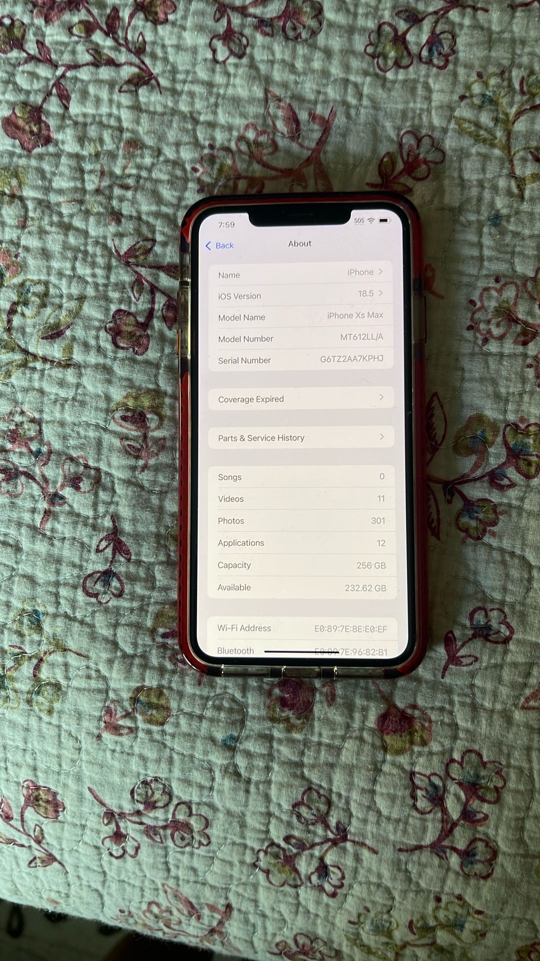 iPhone XS Max Like New