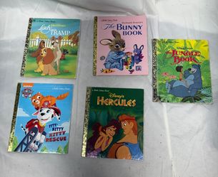 Disney Little Golden Books Collection – 5 Books