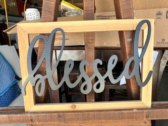 Blessed home decor wall hanging