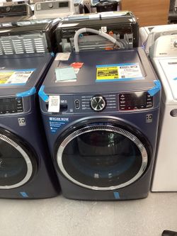 Quick Wash Cycle Sanitize with Oxi Washer By Ge