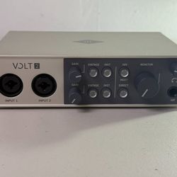 Universal Audio Volt 2 USB Recording Studio Interface only