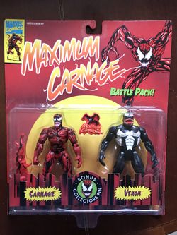 Carnage vs Venom Toybiz Battle Pack RARE