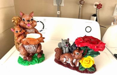 Lot of fall  figurines for the garden
