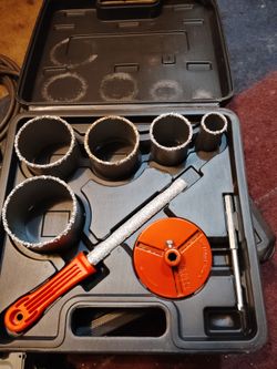 8pct Pro Professional  Tung Steam Carbbige Girt Hole Saw Set 1-5/16 3 1/4 32015