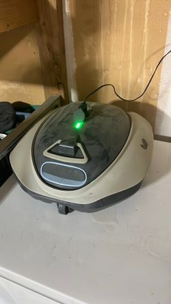 Pool cleaning. It’s a robot.