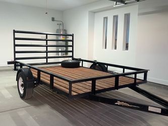 Zieman trailer 77”x10’