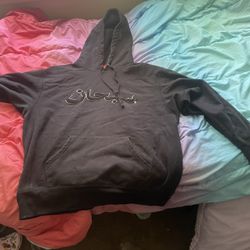 Official Black Supreme Arabic Hoodie 