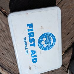 Vehicle first aid kit fully stocked never used compact medical case for the car truck