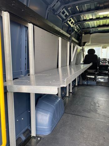 Aluminum Folding Shelves for RAM ProMaster Cargo Vans