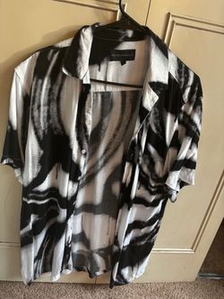 Button plaid long sleeve/ button shirt