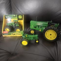 John Deere Cast Metal Toy Tractors