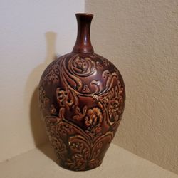 Brown Artistic Vase