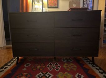 6 drawer dresser, fully assembled