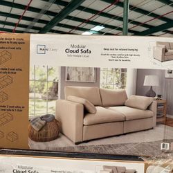 Brand New Mainstays Cloud Sofa (2-Seater) – Modular
