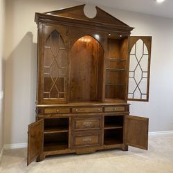 Buffet Hutch Office Bookcase Storage Unit 