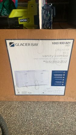 Brand new Glacier Bay - Vanity 60 inch