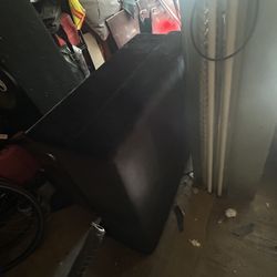 Black Ottoman/Couch