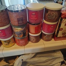 New Bath And Body Works Candles