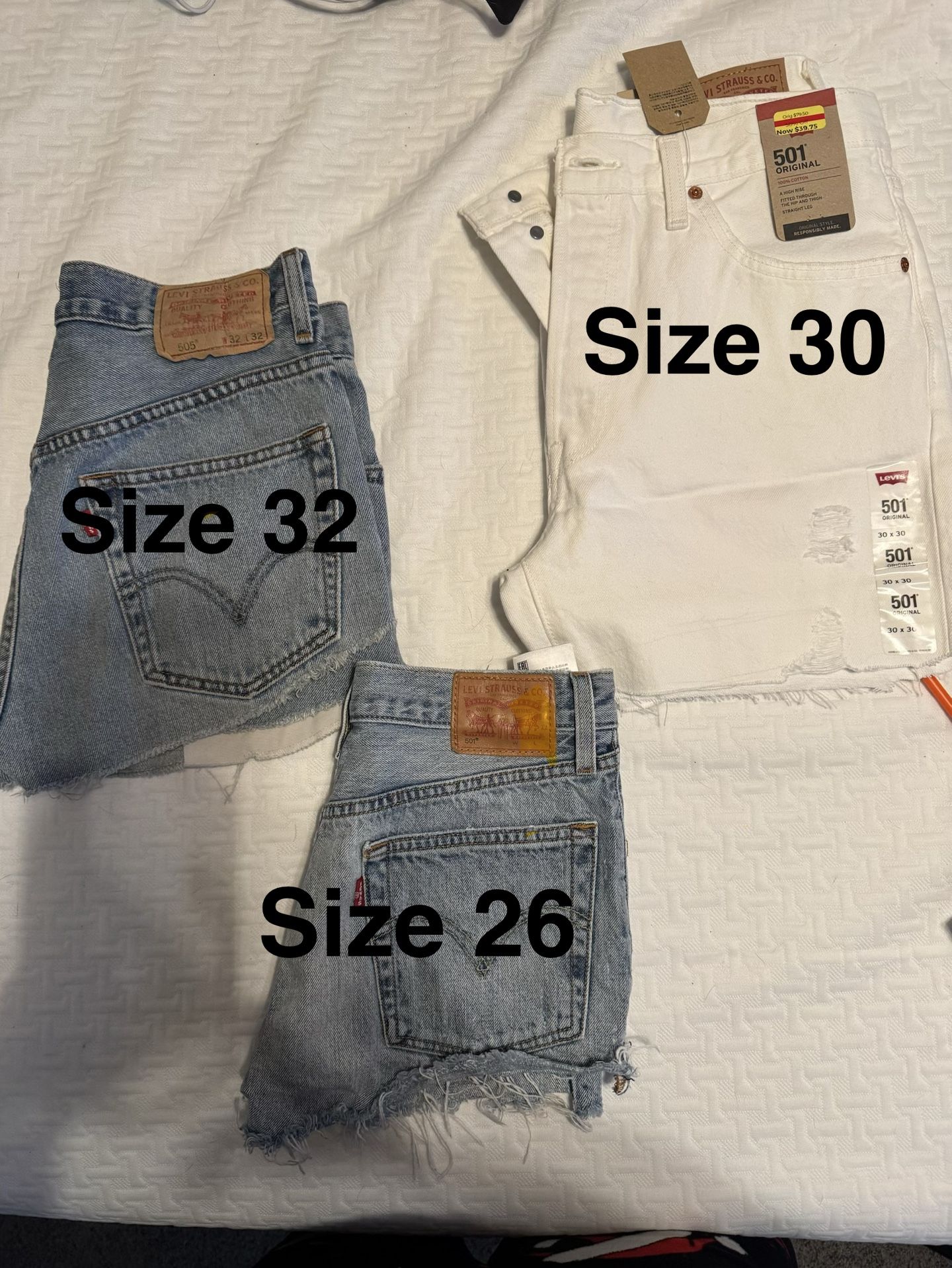 Levi’s Cut Shorts CUTE!!  