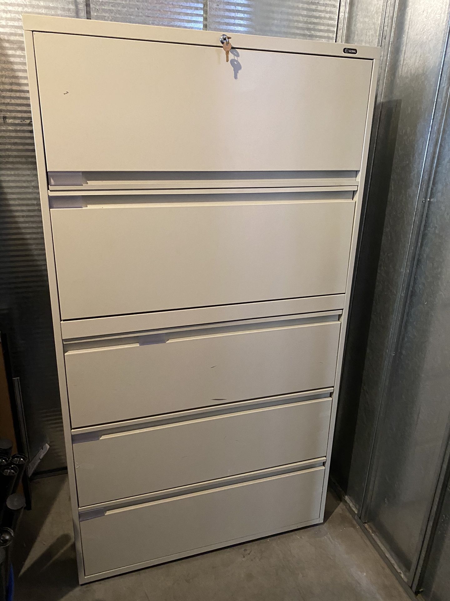 Steel File Cabinet (3 Available)