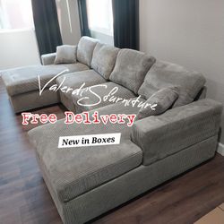 Sectional Sofa Free Delivery (Local Areas) 