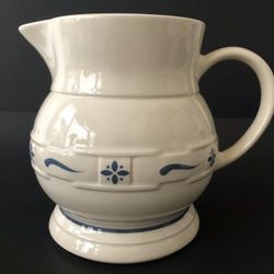 Vintage 1991 Signed 32 Oz Longaberger Pitcher