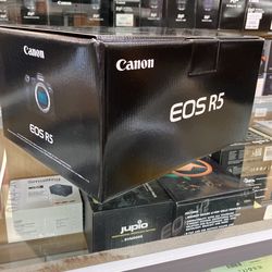 New Canon EOS R5 Mirrorless Full Frame Camera Body