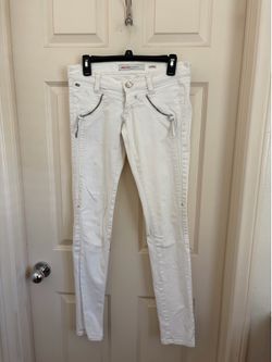 Miss Sixty Super Low-rise Skinny Jeans, 27