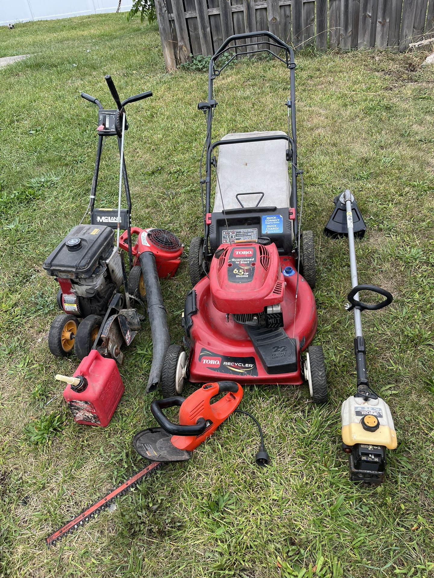 Lawn Care Package w/ Lawnmower