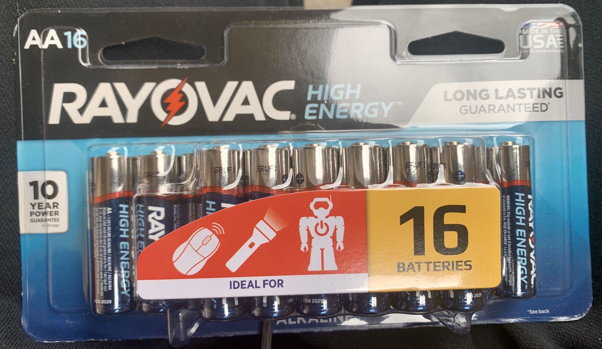 AA 16batteries