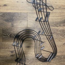 Musical Notes Wall Decoration ( Whole Metal) 