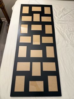 Black Multi-Opening Collage Picture Frame