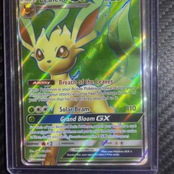 Pokémon Cards Leafeon GX  Full Art Ultra Prism 