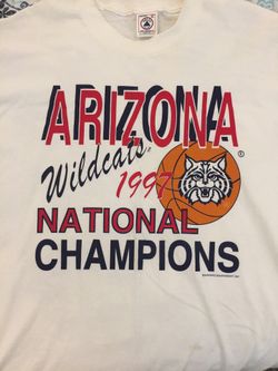 Original Arizona Wildcats 97 national champs XL