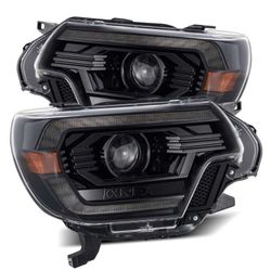 Alpharex 2nd gen Tacoma luxx alpha black headlights