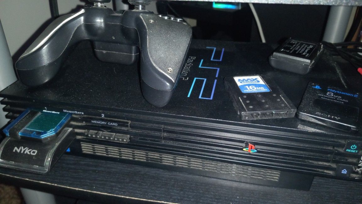 Playstation 2 Console + Wireless Controller