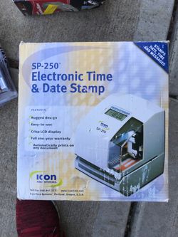 ELECTRONIC TIME & DATE STAMP