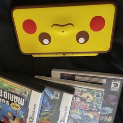 Nintendo 2DS XL (Pikachu Edition) No Box!